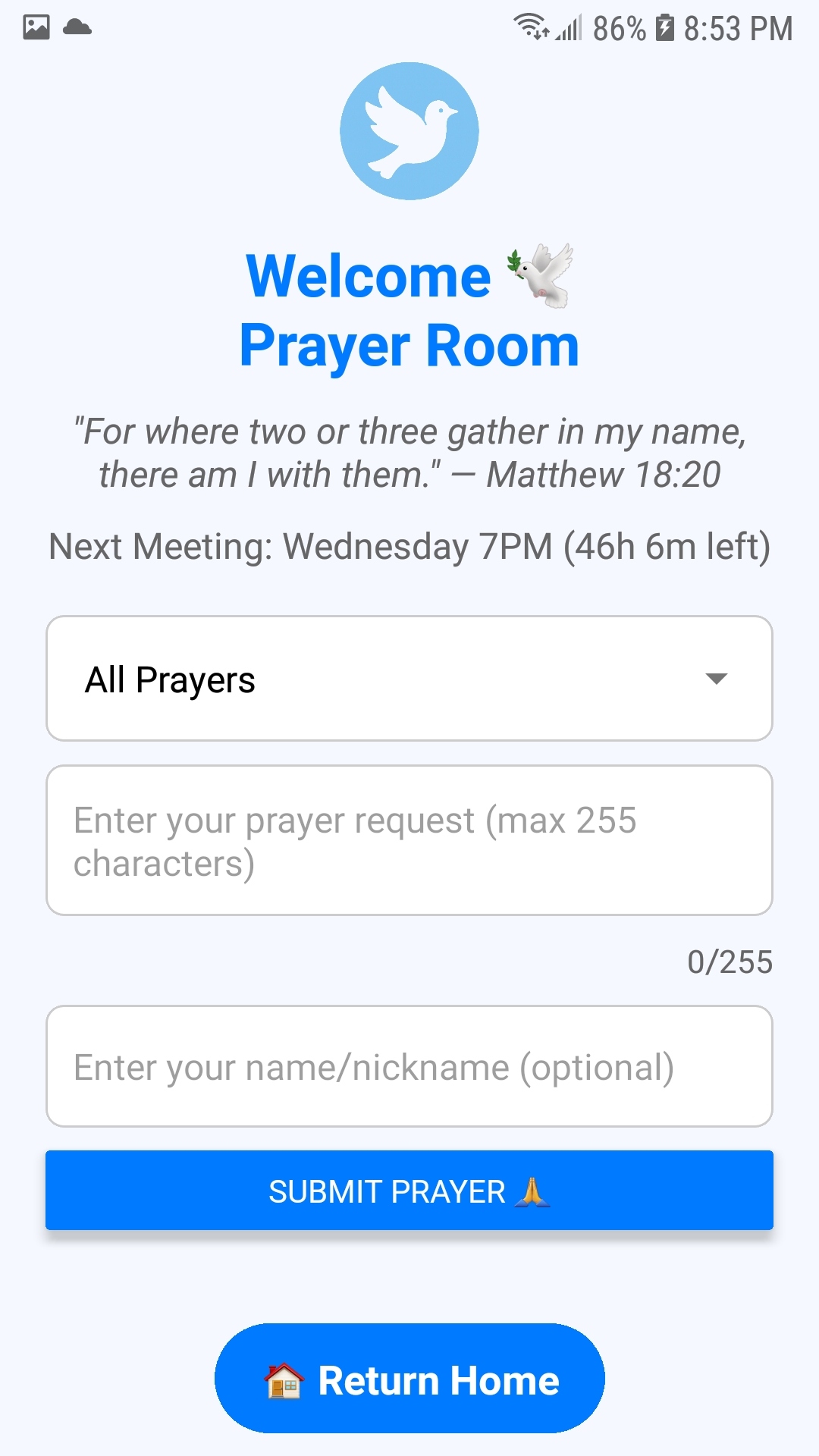Prayer Room